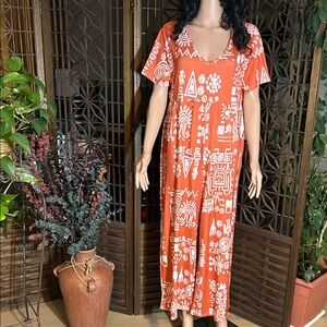 NWT BON APPLE TEA ROMPER L